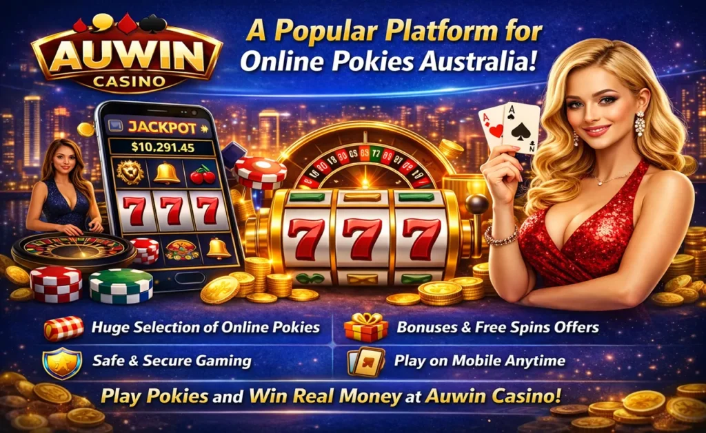 popular platform for online pokies in Australia offering various bonuses and security